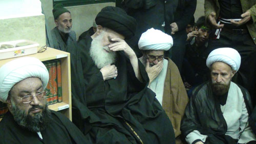 برگزاری مراسم تاسوعا و عاشورای حسینی با حضور آیت الله العظمی روحانی