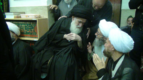 برگزاری مراسم تاسوعا و عاشورای حسینی با حضور آیت الله العظمی روحانی